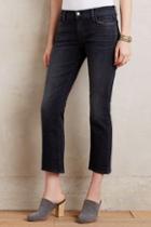 J Brand Selena Cropped Flare Jeans Anthracite