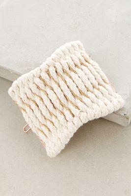 Anthropologie Wovenlight Barrette