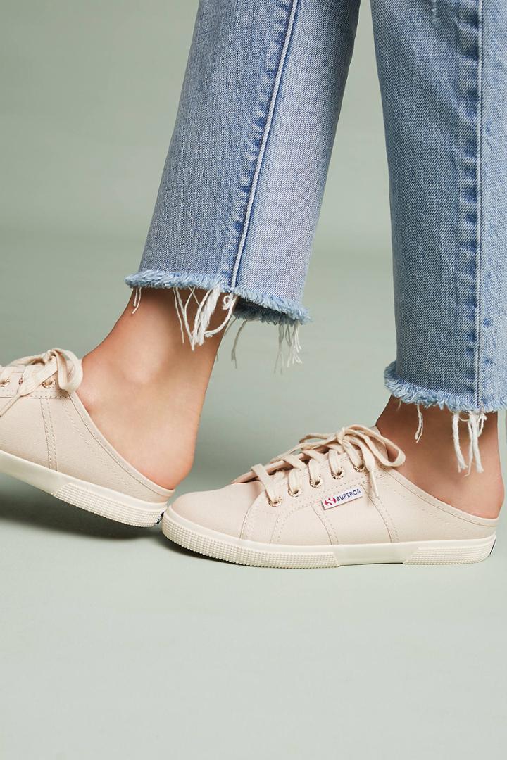 Superga Classic Lace-up Slide Sneakers