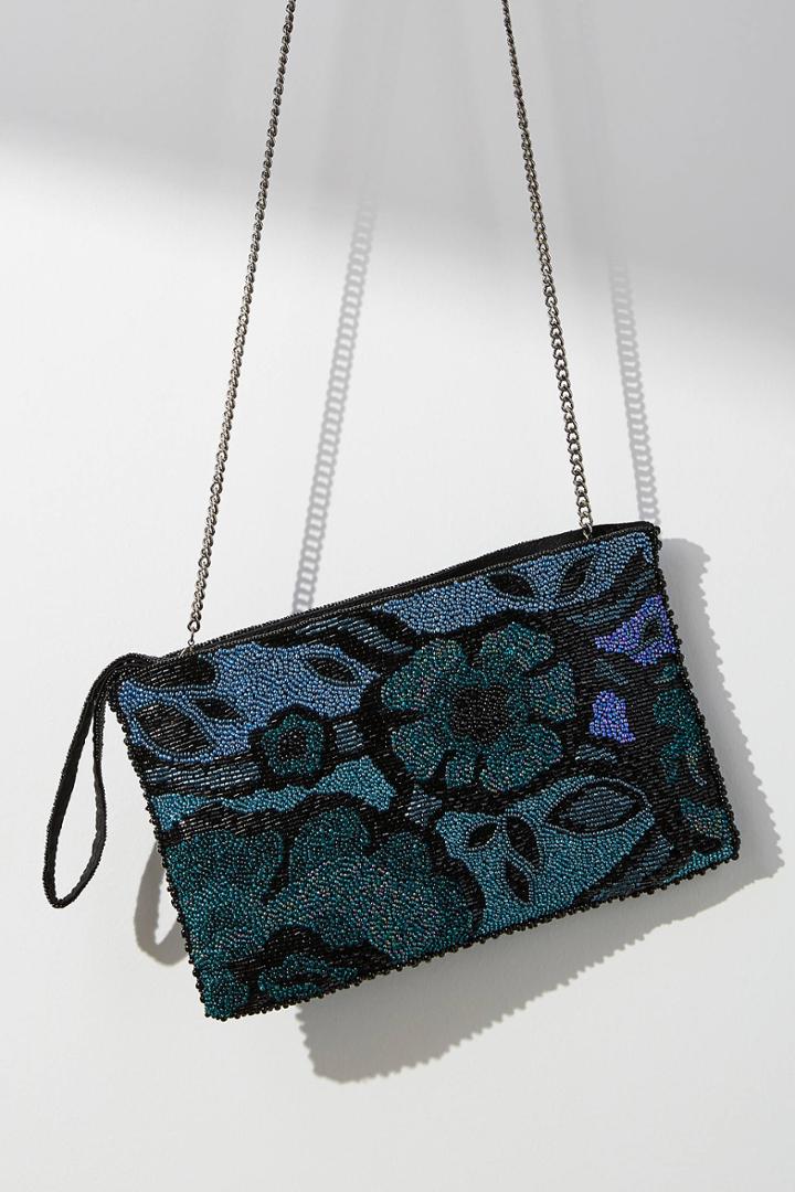 Mary Frances Tonal Floral Crossbody Bag