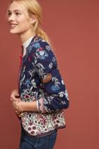 Ivko Woman Floral Intarsia Blazer