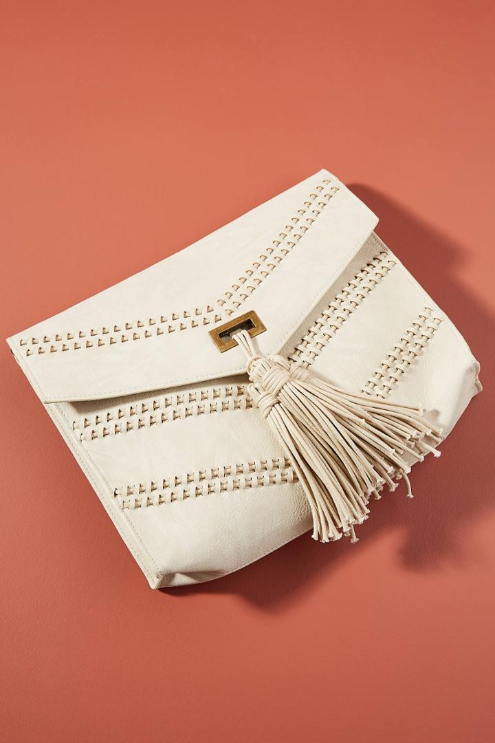 Anthropologie Camilla Corded Clutch