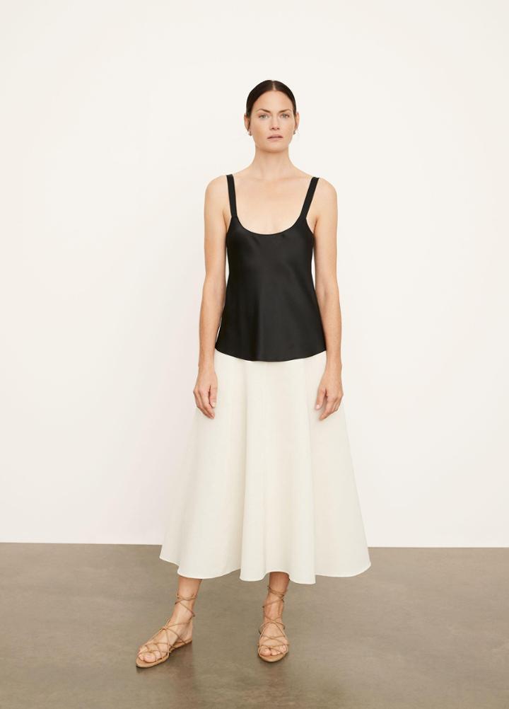 Vince Silk Scoop Neck Camisole