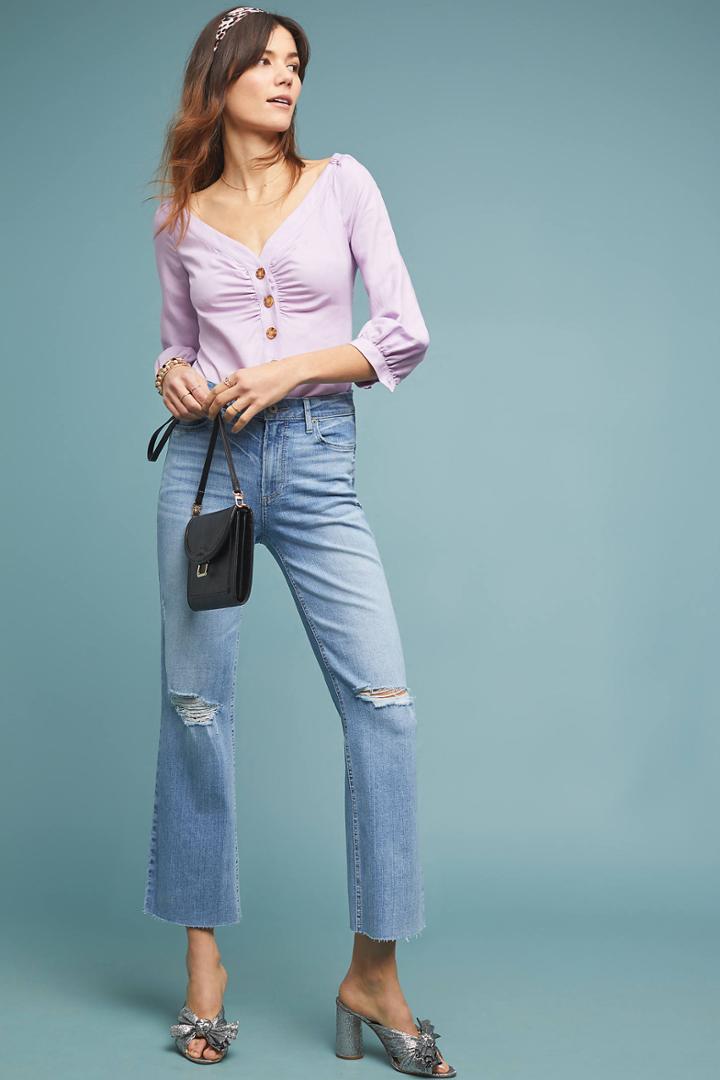 Paige Atley High-rise Flare Jeans