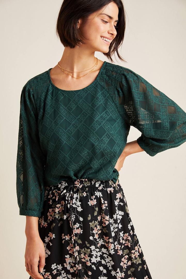Daniel Rainn Susanna Lace Blouse