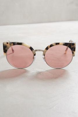 Super By Retrosuperfuture Ilaria Gel Sugnlasses Black Motif