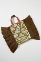 Anthropologie Caissie Fringed Tote Bag