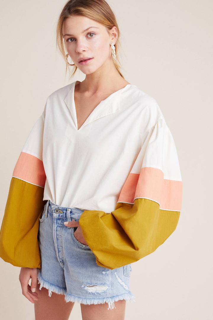 Mes Demoiselles Priam Colorblocked Blouse