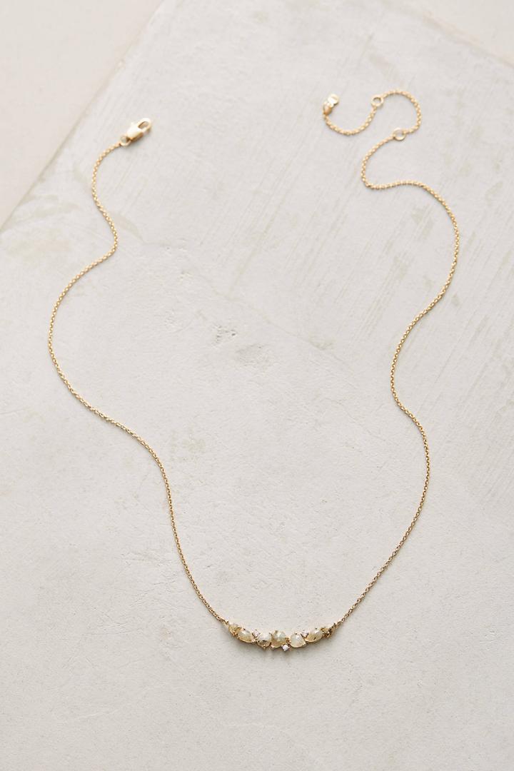 Anthropologie Stone Arch Necklace