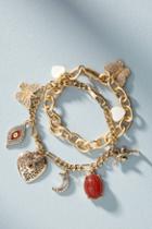 Anthropologie Bits And Baubles Charm Bracelet Set