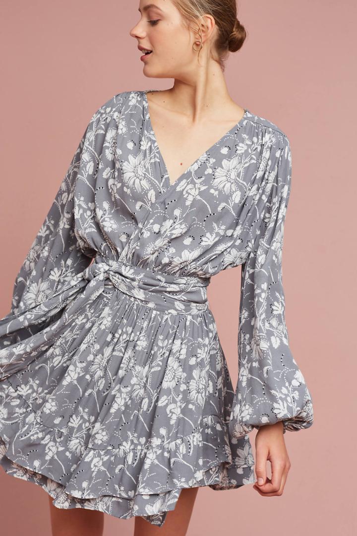 Steele Brady Wrap Mini Dress