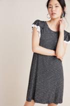 Coa Sonya Flutter-sleeved Knit Dress