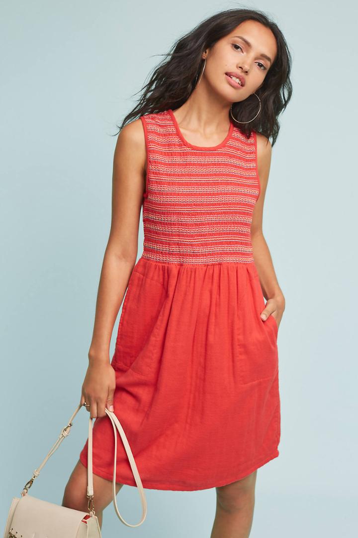 Dra Southport Smocked Dress