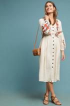 Maeve Gracie Embroidered Peasant Dress