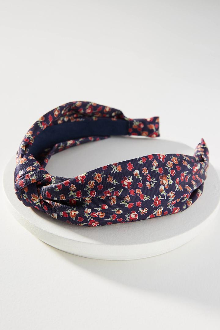 Anthropologie Wildflower Bouquets Knotted Headband