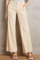 Pilcro Linen Wide-legs Yellow
