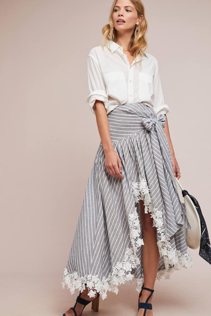 Steele Piccadilly Striped Skirt