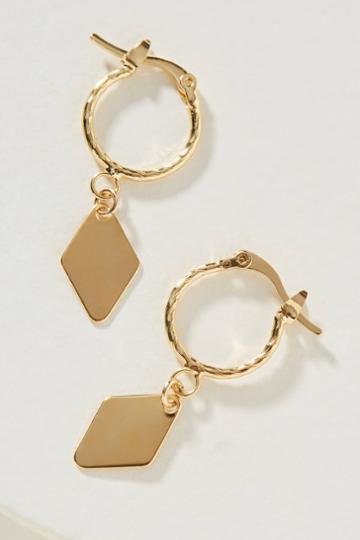 Marida Jewelry Spell Hoop Earrings