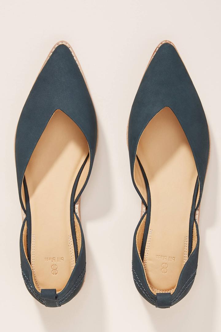 Bill Blass Sybil Leather Flats