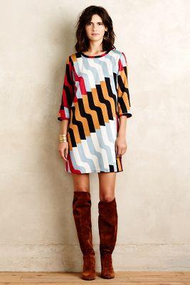 Dusen Dusen Choreography Shift Dress