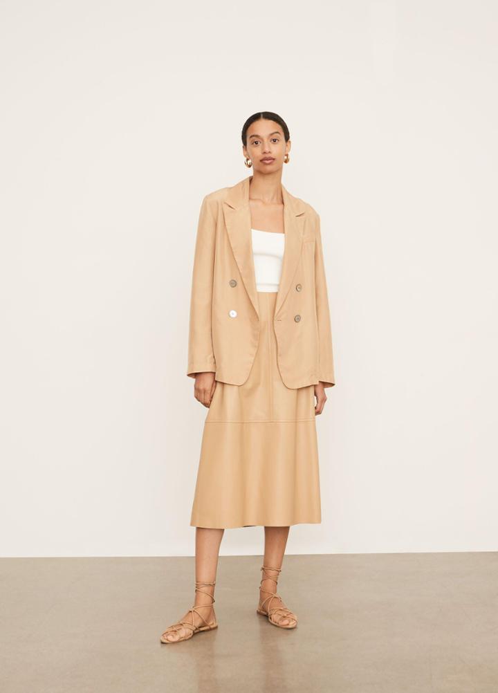 Vince Drapey Silk Blazer