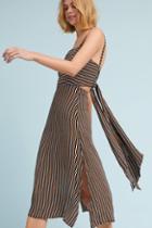 Faithfull Striped Bow-back Dress