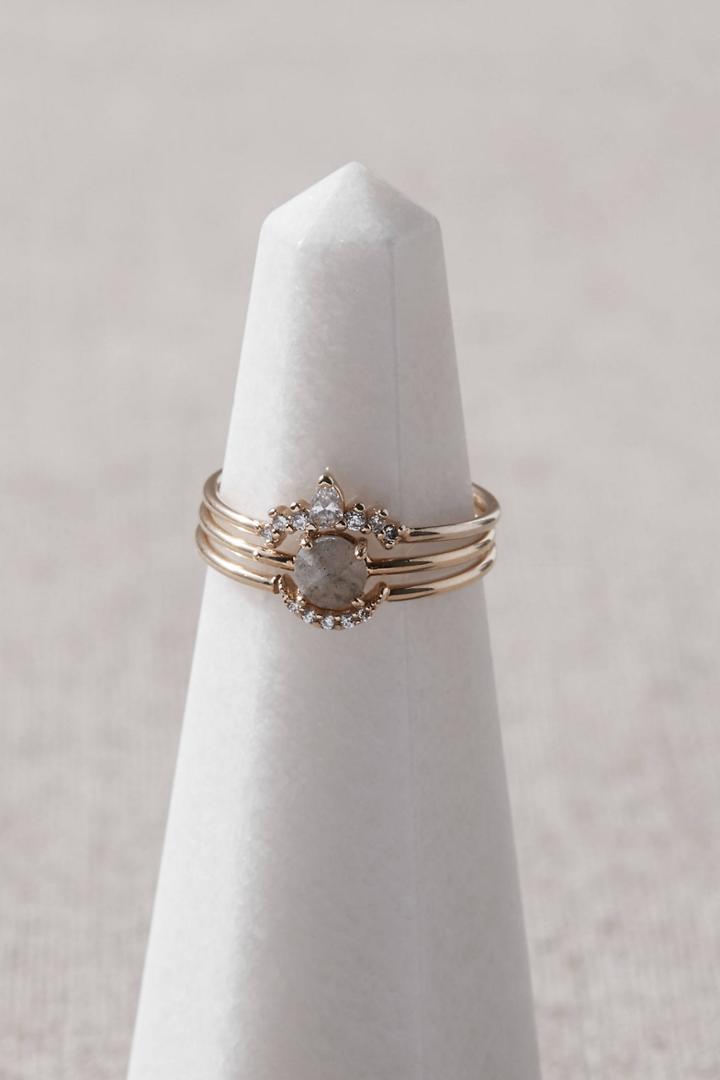 Tai Saffron Stacking Rings