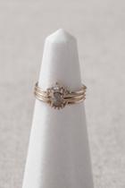 Tai Saffron Stacking Rings