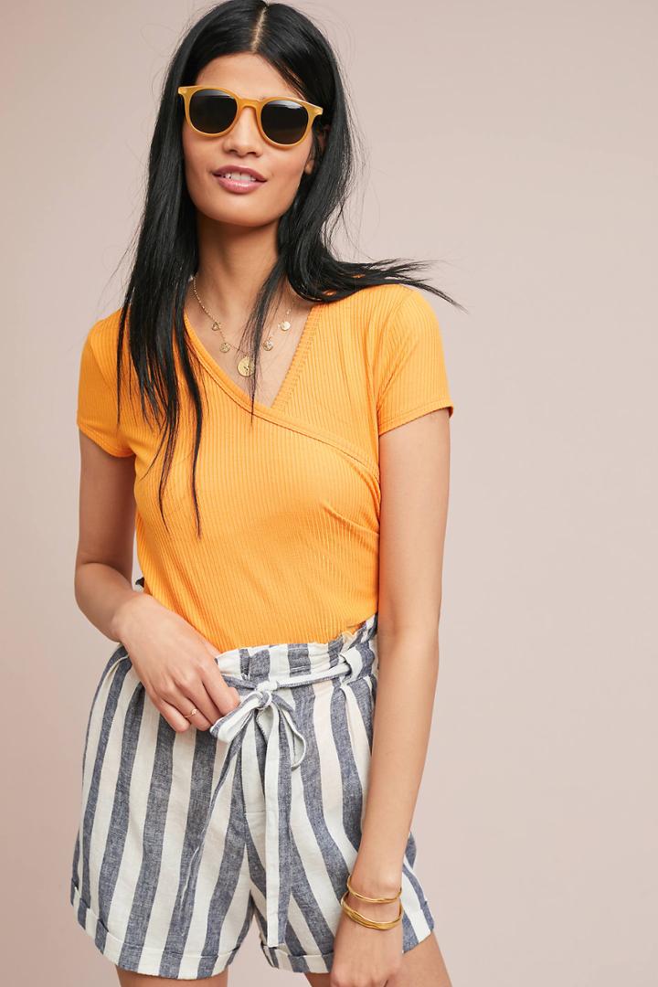 Maeve Bayadere Wrap Top