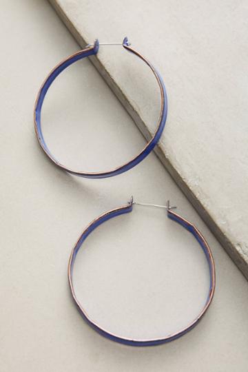Melanie Rice Painted Vivid Hoop Earrings