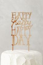 Belle & Union Happy Day Cake Topper