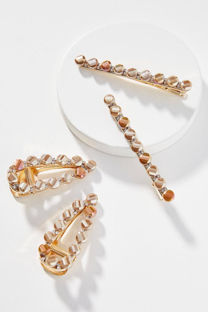 Anthropologie Bella Hair Clip Set