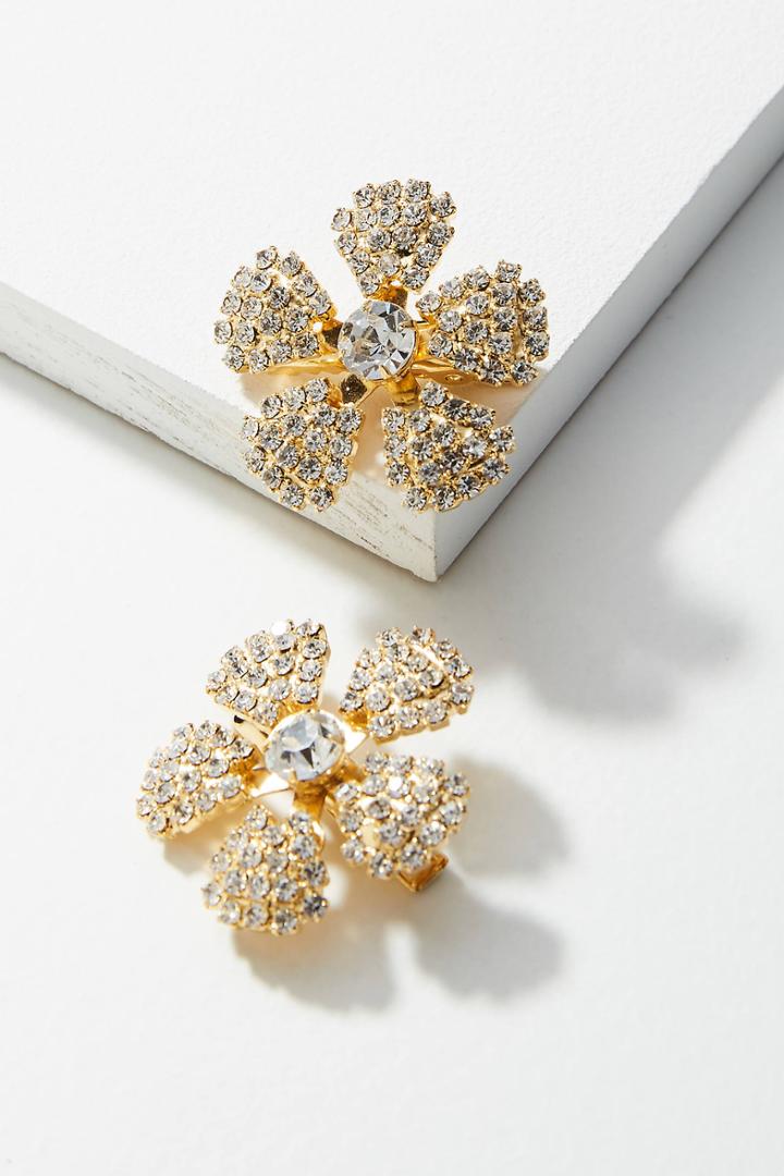 Epona Valley Flora Pave Hair Clip Set