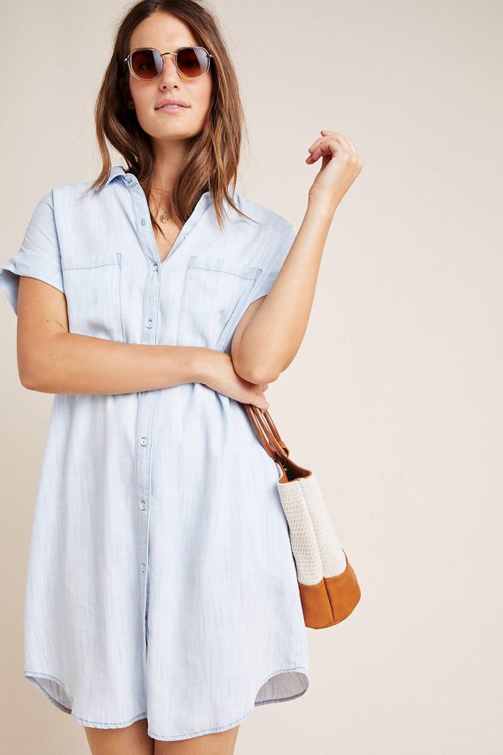 Cloth & Stone Sawyer Chambray Shirtdress