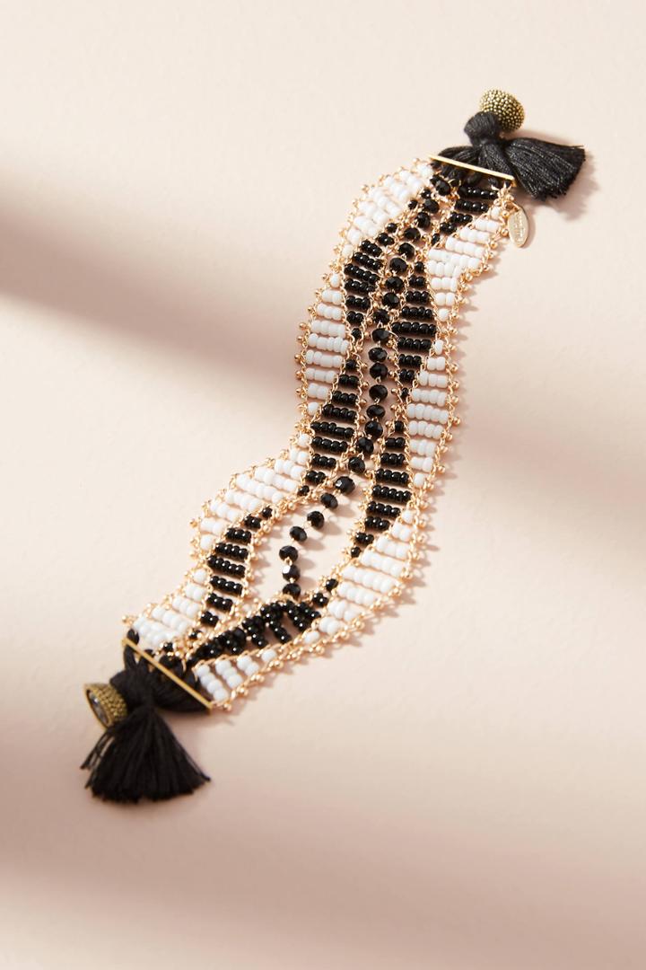Serefina Zig Zag Beaded Bracelet