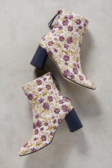 Paco Gil Embroidered Floral Boots