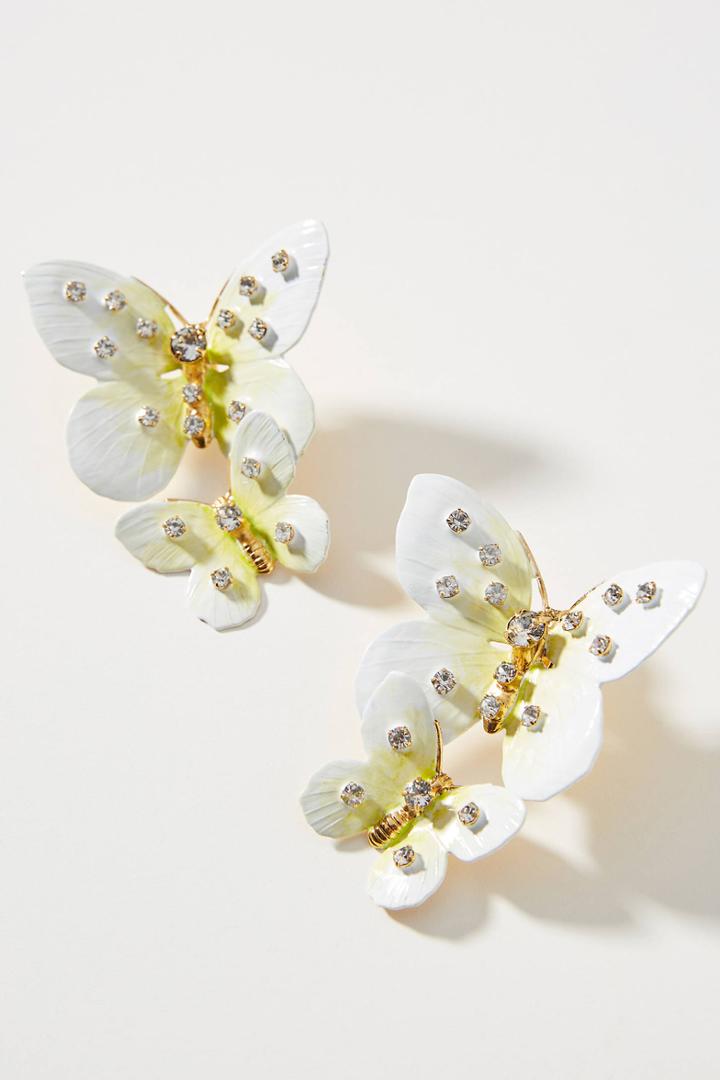 Jennifer Behr Lorenza Clip-on Drop Earrings