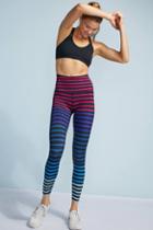 Beyond Yoga Colorblocked Stripe Leggings