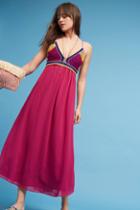 Maeve Violet Sunset Crocheted Dress