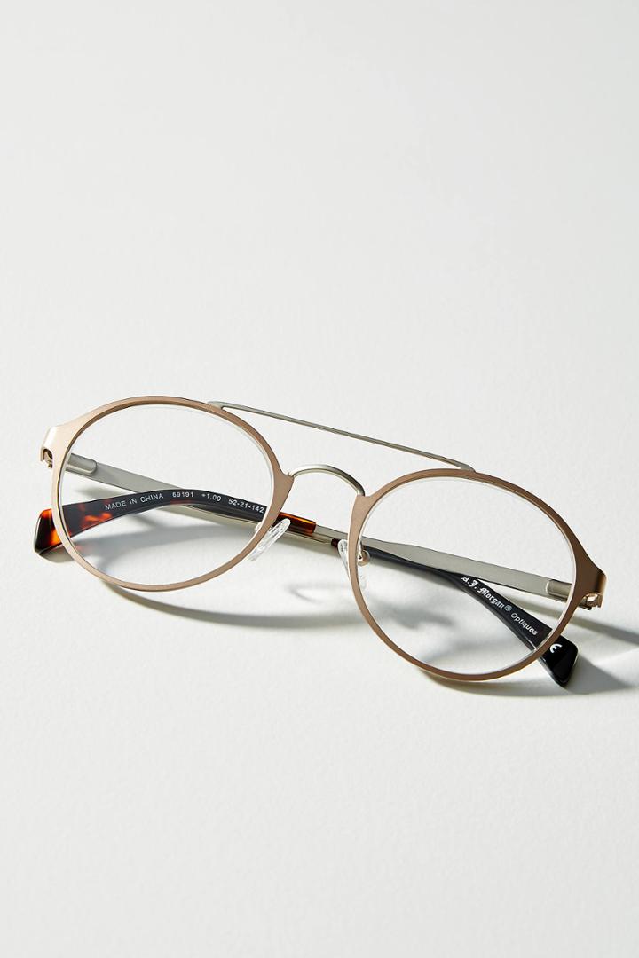 Anthropologie Calista Brow-bar Reading Glasses