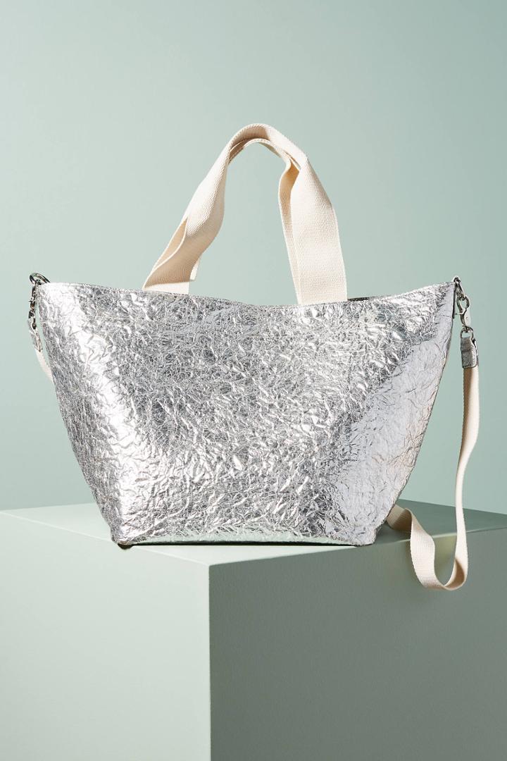 Monserat De Lucca Cha Cha Metallic Tote Bag