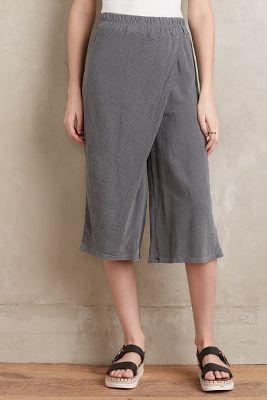 Stateside Draped Gauze Crops