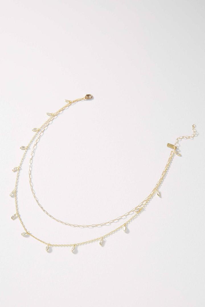 Electric Picks Jewelry Rain Layered Necklace