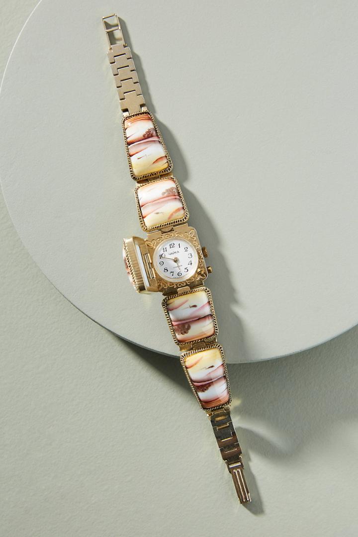 Anthropologie One-of-a-kind Andrea Wrap Watch
