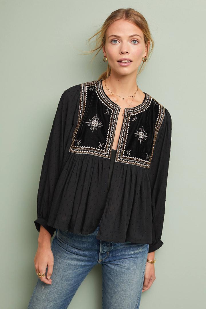 Velvet By Graham & Spencer Nixi Peplum Jacket
