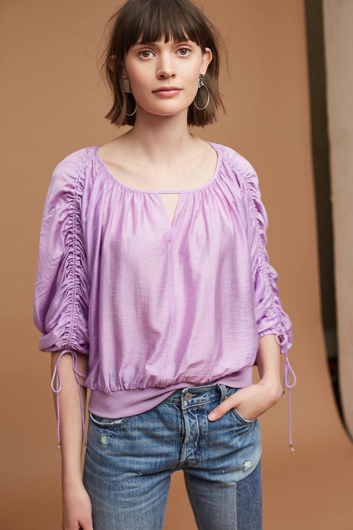 Maeve Calluna Tied Blouse