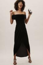 Anthropologie Edison Velvet Wedding Guest Dress