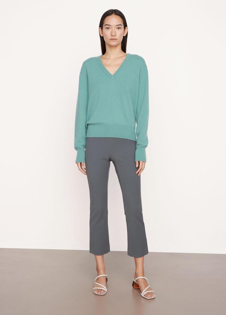 Vince High Waist Crop Flare Pant