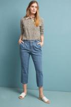 Pilcro And The Letterpress Pilcro Mid-rise Pleated Trouser Jeans