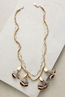 Serefina Marette Plume Necklace